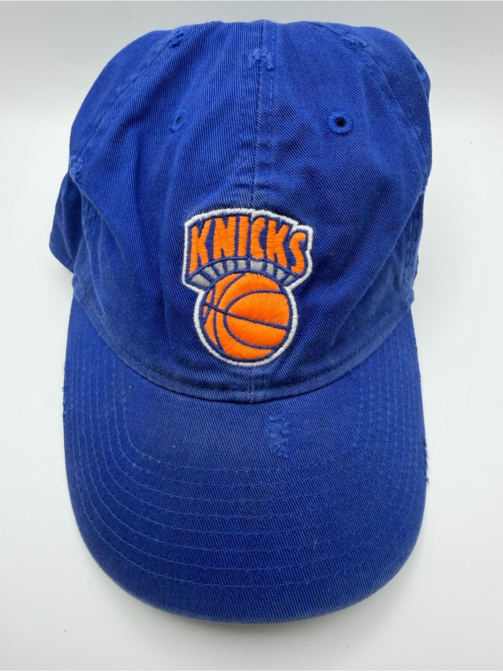 Adidas Hardwood Classics NBA New York Knicks Adjustable Blue Baseball Cap Hat